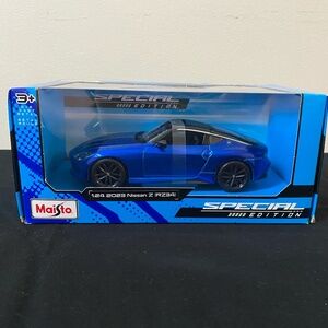 2023 Nissan Z (RZ34) Scaled Diecast Replica Maisto Tech Blue 1:24 Scale